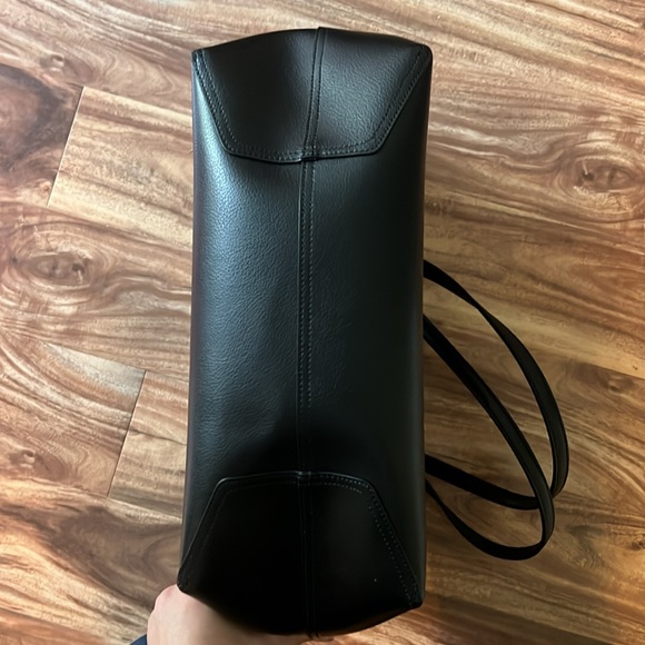 Kate Spade NYC Black Leather Tote Bag - Picture 8 of 10